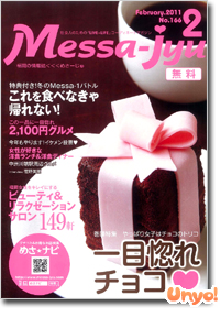 フリーペーパー「Messa-jyu(めさーじゅ)」2011年2月号